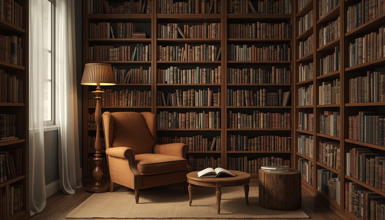 Freshwasheu cozy reading nook with warm lamp light